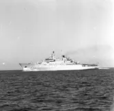 Carlskrona
Exteriör av minfartyget Carlskrona, provtur