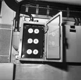 Carlskrona
Kopplingslådor ombord på minfartyget Carlskrona