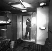 Carlskrona
Brandprov i provhytt till minfartyget Carlskrona