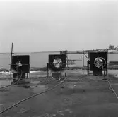 Indiskt besök brandprov mot plastsektioner