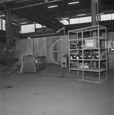 Svetsutrustning i skrovhallen