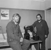 Hasse Walberg o Tommie Gullin på svetslab