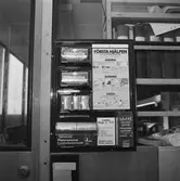 Ny förbandslåda i fordonsverkst.