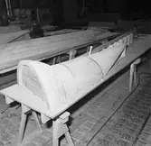 Norska Ses-en i plastverkstan och sektionstillverkning i flakhallen