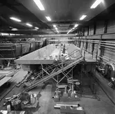 Norska Ses-en i plastverkstan och sektionstillverkning i flakhallen