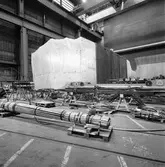 Norska Ses-en i plastverkstan och båt nr 2 i mellanhallen