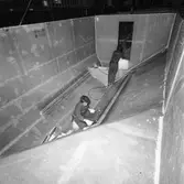 Norska Ses-en i plastverkstan och båt nr 2 i mellanhallen