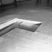 Håltagning i botten på Landsort