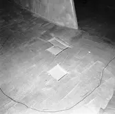 Håltagning i botten på Landsort