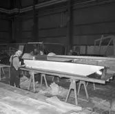 Norska Ses-en i flakhallen och plastverkstan