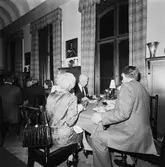 Bertil Blomstergren avtackas av marinen och Karlskrona kommun