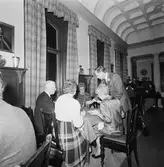 Bertil Blomstergren avtackas av marinen och Karlskrona kommun