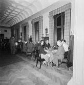 Bertil Blomstergren avtackas av marinen och Karlskrona kommun