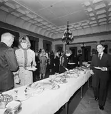 Bertil Blomstergren avtackas av marinen och Karlskrona kommun