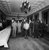 Bertil Blomstergren avtackas av marinen och Karlskrona kommun