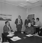 Bertil Blomstergren avtackas på ett T-möte