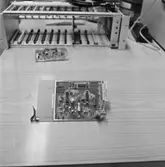 Testpanel och kretskort telev.