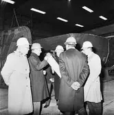 Besök av B. Westerberg från folkpartiet å varvet