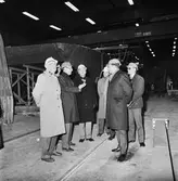 Besök av B. Westerberg från folkpartiet å varvet