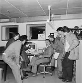 Personal i arbete med nya SB-MS materialsystem