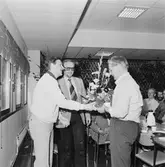 Tage Johansson televerkst. avtackas för pension