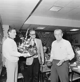 Tage Johansson televerkst. avtackas för pension