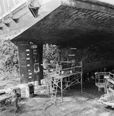 Arbetsbilder i botten på Baltic Press