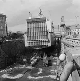 Arbetsbilder i botten på Baltic Press