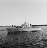 Torpedbåten T46 överlämnas till Kungen