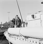 Torpedbåten T46 överlämnas till Kungen