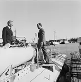 Torpedbåten T46 överlämnas till Kungen