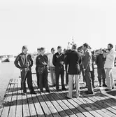 Torpedbåten T46 överlämnas till Kungen