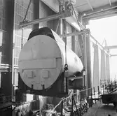 Lyft av akterskepp till ubåt typ Västergötland