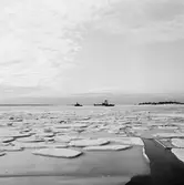 Lyft av akterskepp till ubåt typ Västergötland