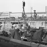 Lyft av motor till M71 Landsort