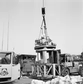 Lyft av motor till M71 Landsort