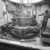 Lyft av motor till M71 Landsort