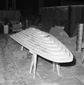 Förstäv till stridsb. 90 i flakhallen