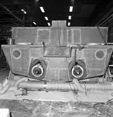 Stridsbåt 90 S i plastverkstan