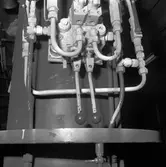 Int av maskinrum och på mindäck Minf. Älvsborg