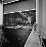 M74 Kullen kkv typ Göteborg och ubåtssektion i skrovhallen