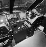 Int av styrhytt och maskinrum på Norska Sesen båt 2