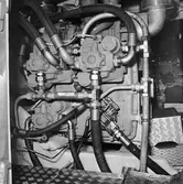 Int av styrhytt och maskinrum på Norska Sesen båt 2