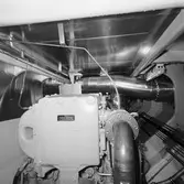 Int av styrhytt och maskinrum på Norska Sesen båt 2