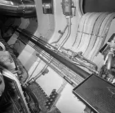 Int av styrhytt och maskinrum på Norska Sesen båt 2