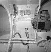 Int av styrhytt och maskinrum på Norska Sesen båt 2