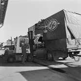 Personalen på godsmottagningen och kontrollen