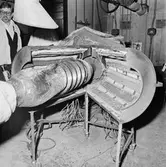 Svetsutrustning i gamla gjuteriet