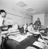 Möte VD och ledn.gruppen,fackordf och press