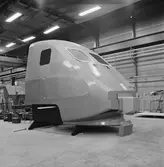 Tågfront till höghastighetståg plastverkstan